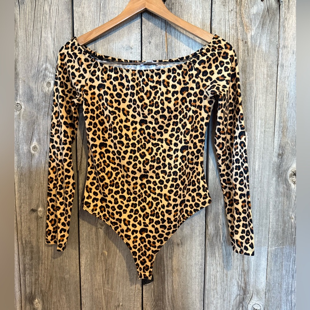 Leopard Print One Piece Medium